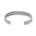 Bracelets sur Artemare : Bracelet en acier patin&eacute; brillant 65 x 50mm