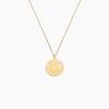 Histoire d'Or Collier Benedicte Message Or Jaune