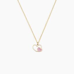 Histoire d'Or Collier Or Jaune Mai Lan Smalto