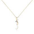 Colliers sur Grenoble : Histoire d'Or Collier Soukayna Or Bicolore Diamant