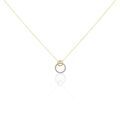 Colliers sur Grenoble : Histoire d'Or Collier Or Bicolore Achan Diamants