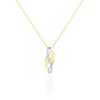 Histoire d'Or Collier Helene Or Bicolore Diamant