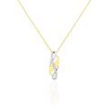 Histoire d'Or Collier Helene Or Bicolore Diamant