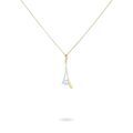 Histoire d'Or Collier Madli Or Bicolore Topaze