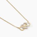 Histoire d'Or Collier Lacey Or Bicolore Oxyde De Zirconium