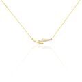 Histoire d'Or Collier Ainhoa Or Tricolore Diamant