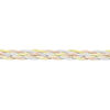 Histoire d'Or Collier Jasmin Tresse Or Tricolore