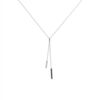 Histoire d'Or Collier Ainhoaa Or Blanc Diamant