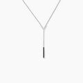 Histoire d'Or Collier Rachel Or Blanc Diamant
