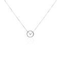 Histoire d'Or Collier Natalane Or Blanc Diamant