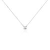 Histoire d'Or Collier Or Blanc One Diamant