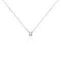Colliers sur Grenoble : Histoire d'Or Collier Or Blanc One Diamant