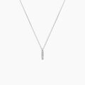 Histoire d'Or Collier Aprhodisia Or Blanc Diamant Blanc