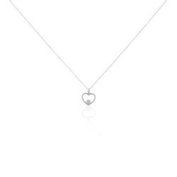 Histoire d'Or Collier Or Blanc Adwoa Diamants