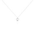 Histoire d'Or Collier Or Blanc Adwoa Diamants