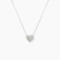 Histoire d'Or Collier Ti Amo Or Blanc Diamant