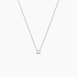 Histoire d'Or Collier One Or Blanc Diamant