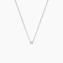 Histoire d'Or Collier One Or Blanc Diamant