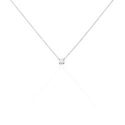 Histoire d'Or Collier One Or Blanc Diamant