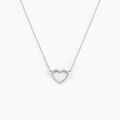 Histoire d'Or Collier Sloanne Or Blanc Diamant