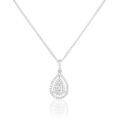 Histoire d'Or Collier Izia Or Blanc Diamant