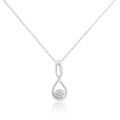Histoire d'Or Collier Shaeen Or Blanc Diamant
