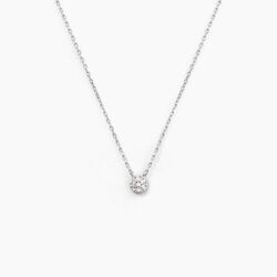 Histoire d'Or Collier Teani Or Blanc Diamant