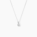 Colliers sur Grenoble : Histoire d'Or Collier Artemis Or Blanc Diamant