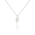 Histoire d'Or Collier Eternite Or Blanc Diamant