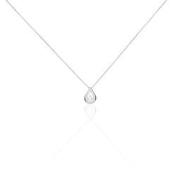 Histoire d'Or Collier Purete Or Blanc Diamant