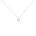 Histoire d'Or Collier Purete Or Blanc Diamant