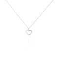 Histoire d'Or Collier Chlora Or Blanc Diamant