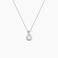 Histoire d'Or Collier Theanna Or Blanc Diamant