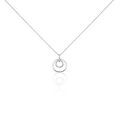 Histoire d'Or Collier Ignaza Or Blanc Diamant