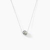Histoire d'Or Collier Sissy Or Blanc Perle De Culture De Tahiti