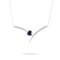 Colliers sur Grenoble : Histoire d'Or Collier Renaldine Or Blanc Saphir