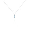 Histoire d'Or Collier Raquel Or Blanc Topaze