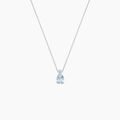 Colliers sur Grenoble : Histoire d'Or Collier Yrene Or Blanc Topaze