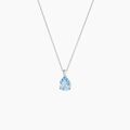 Histoire d'Or Collier Anesa Or Blanc Topaze