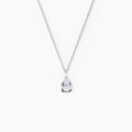 Colliers sur Grenoble : Histoire d'Or Collier Goutte Or Blanc Oxyde De Zirconium