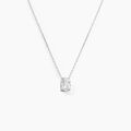 Histoire d'Or Collier Zilda Or Blanc Oxyde De Zirconium