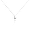 Histoire d'Or Collier Olly Or Blanc Oxyde De Zirconium