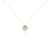 Histoire d'Or Collier Or Jaune Lucky Gems Amazonite