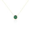 Histoire d'Or Collier Lucky Gems Or Jaune Malachite