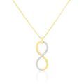 Histoire d'Or Collier Infino Or Jaune Diamant