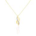 Histoire d'Or Collier Ester Or Jaune Diamant