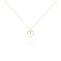 Histoire d'Or Collier Rhodia Or Jaune Diamant
