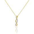 Colliers sur Grenoble : Histoire d'Or Collier Nucia Or Jaune Diamant