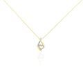 Histoire d'Or Collier Roso Or Jaune Diamant