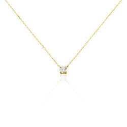 Histoire d'Or Collier One Or Jaune Diamant